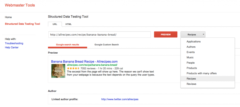 Google Rich Snippets Update